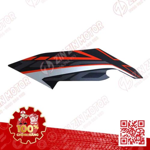 Alternative view of Tem Cánh Yếm Winner X V2 2019+ Phải Miếng Lớn Đen Bóng 2020 Phiên Bản Thể Thao