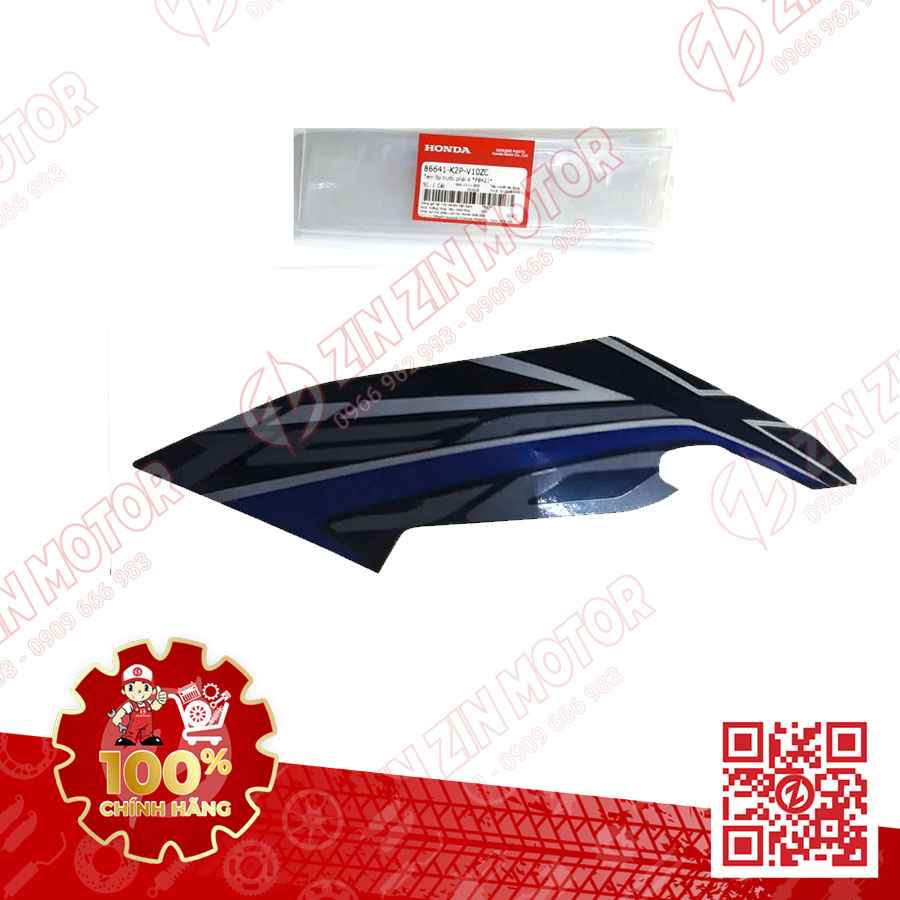 Tem Cánh Yếm Winner X V2 2019+ Phải Miếng Lớn Xanh Đen 2020 Phiên Bản Thể Thao