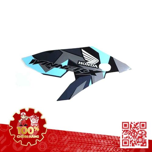 Alternative view of Tem Cánh Yếm Winner X V2 2019+ Phải Miếng Lớn Xanh Đen Bạc 2020 Phiên Bản Camo