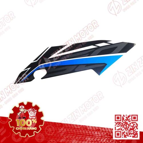 Alternative view of Tem Cánh Yếm Winner X V2 2019+ Trái Miếng Lớn Đen Xanh 2020 Phiên Bản Thể Thao