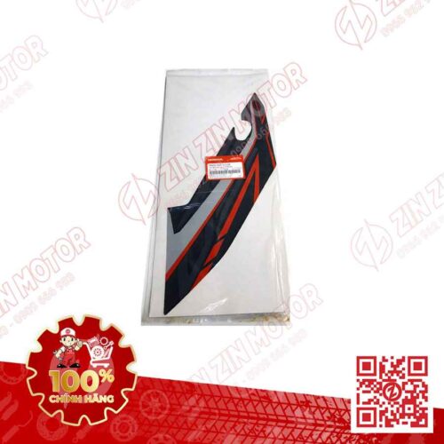 Alternative view of Tem Cánh Yếm Winner X V2 2019+ Trái Miếng Lớn Đen Bóng 2020 Phiên Bản Thể Thao