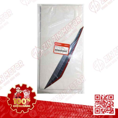 Alternative view of Tem Cánh Yếm Winner X V2 2019+ Phải Miếng Nhỏ Bạc Đen Đỏ 2020 Phiên Bản Thể Thao