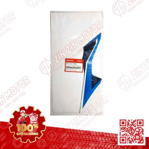 Alternative view of Tem Cánh Yếm Winner X V2 2019+ Phải Miếng Nhỏ Đen Xanh 2020 Phiên Bản Thể Thao