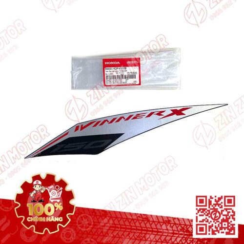 Tem Bụng Sau Winner X V2 2019+ Trái Đen Bóng 2020 Phiên Bản Thể Thao