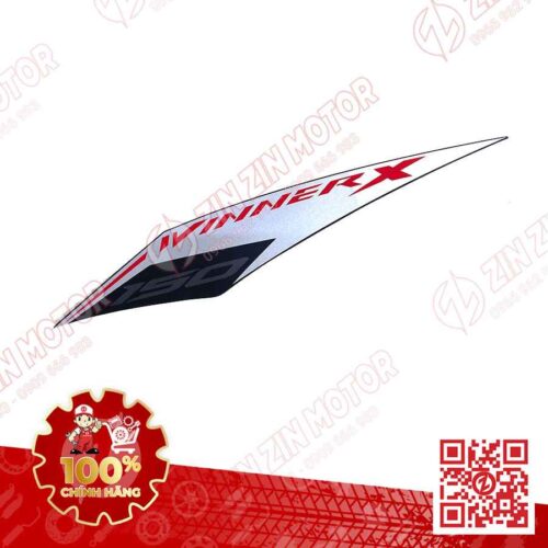 Alternative view of Tem Bụng Sau Winner X V2 2019+ Trái Đen Bóng 2020 Phiên Bản Thể Thao