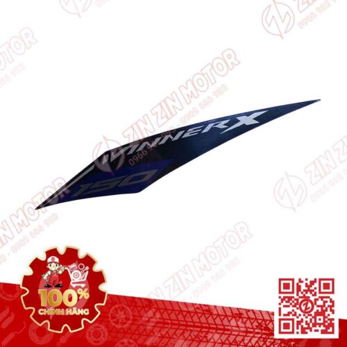 Alternative view of Tem Bụng Sau Winner X V2 2019+ Trái Xanh Đen 2020 Phiên Bản Thể Thao