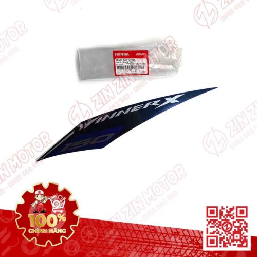 Tem Bụng Sau Winner X V2 2019+ Trái Xanh Đen 2020 Phiên Bản Thể Thao