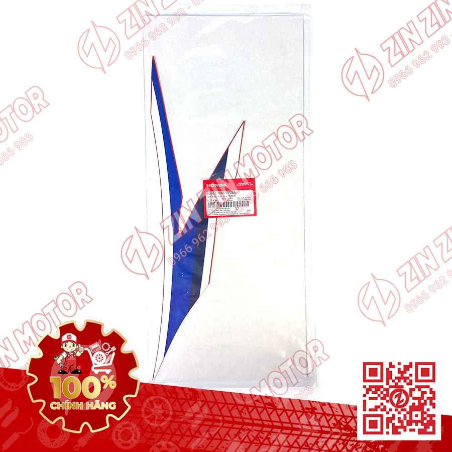 Tem Bụng Sau Winner X V2 2019 Phải Phía Sau Đỏ HRC 2020 Phiên Bản Đường Đua