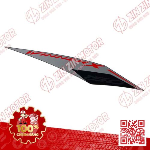 Alternative view of Tem Bụng Sau Winner X V2 2019+ Trái Đen Bóng 2020 Phiên Bản Thể Thao