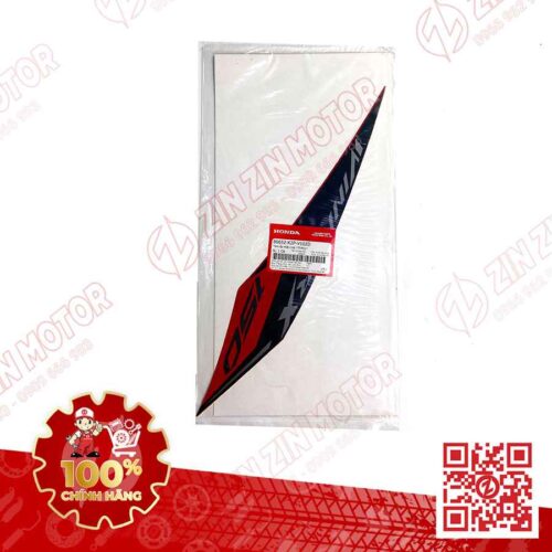Alternative view of Tem Bụng Sau Winner X V2 2019+ Trái Đỏ Đen 2020 Phiên Bản Thể Thao