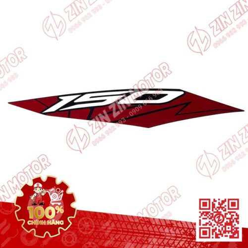 Alternative view of Tem Bụng Sau Winner X V2 2019+ Trái Đỏ Đen Bạc 2020 Phiên Bản Camo