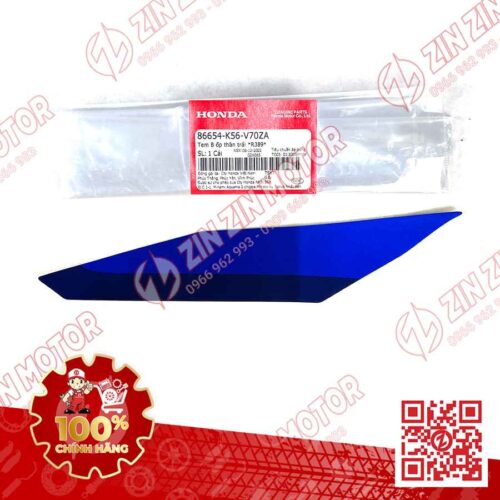 Tem Bụng Sau Winner X V2 2019+ Trái Phía Trước Đỏ HRC 2020 Phiên Bản Đường Đua