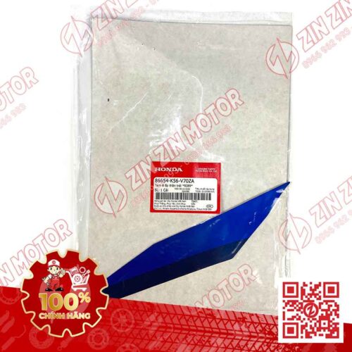 Alternative view of Tem Bụng Sau Winner X V2 2019+ Trái Phía Trước Đỏ HRC 2020 Phiên Bản Đường Đua