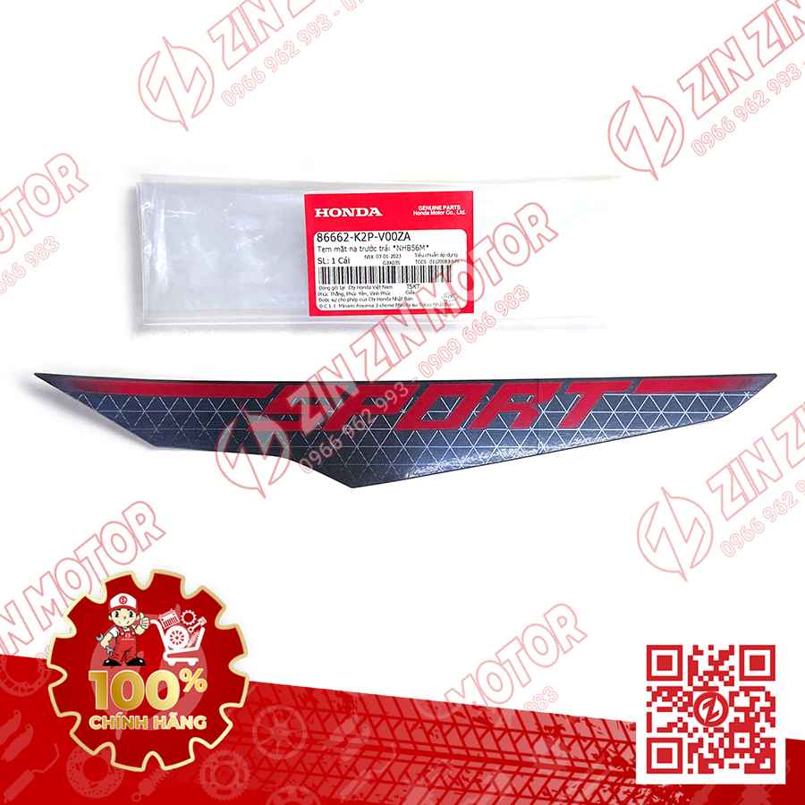 Tem Mặt Nạ Trước Winner X V2 2019+ Trái Bạc Đen Đỏ 2020 Phiên Bản Thể Thao