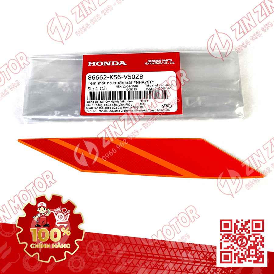 Tem Mặt Nạ Trước Winner X V2 2019+ Trái Đen Cam 2019 Phiên Bản Thể Thao