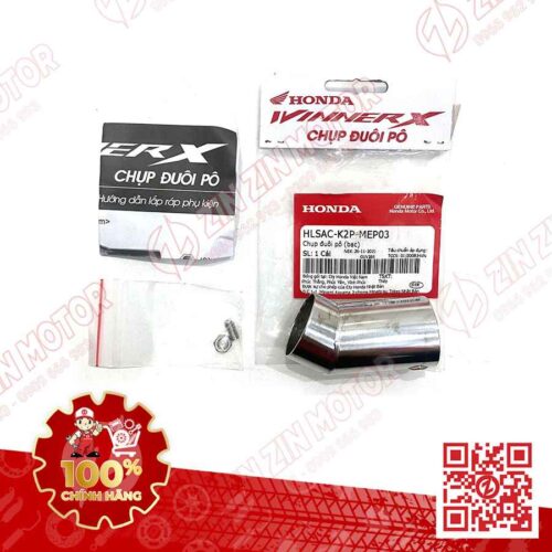 Chụp Đuôi Pô Winner X V3 2022+, Winner X V2 2019+, RS150 V3