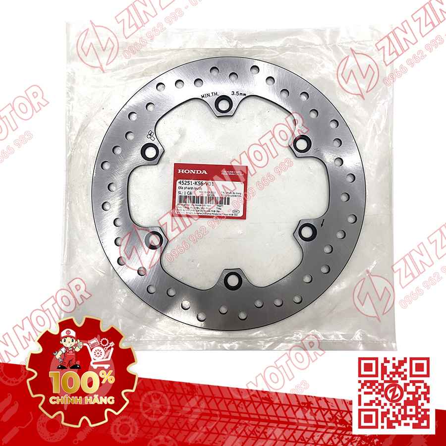 Dĩa Thắng Phanh, Đĩa Trước Winner V1, RS150 V1 V2