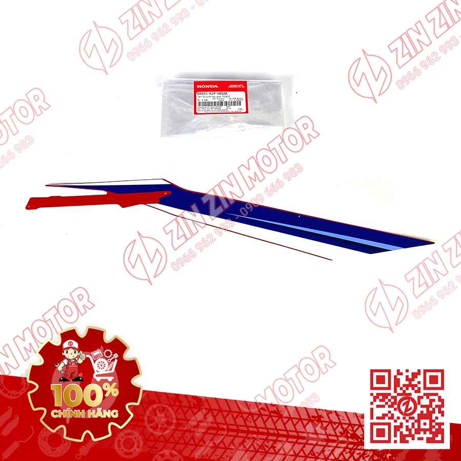 Tem Bụng Sau Winner X V3 2022+ Phải Đỏ Đen HRC 2022 Phiên Bản Thể Thao