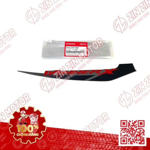 Tem Bụng Sau Winner X V2 2019+ Trái Bạc Đỏ Đen 2019 Phiên Bản Thể Thao