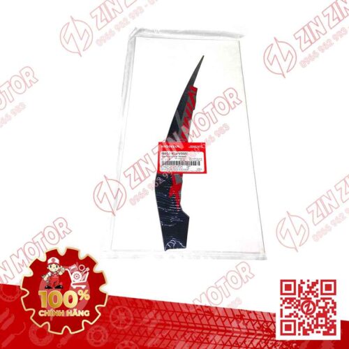 Alternative view of Tem Bụng Sau Winner X V2 2019+ Trái Bạc Đỏ Đen 2019 Phiên Bản Thể Thao