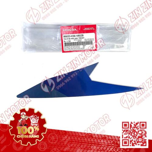 Tem Bụng Sau Winner X V2 2019+ Dưới Trước Phải Xanh Bạc Đen 2019 Phiên Bản Camo