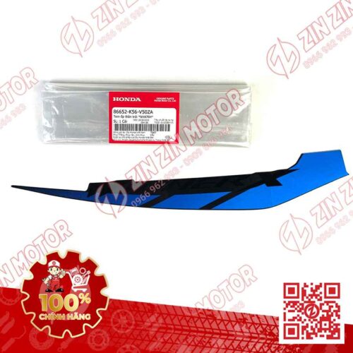 Alternative view of Tem Bụng Sau Winner X V2 2019+ Trái Đen Xanh 2019 Phiên Bản Thể Thao