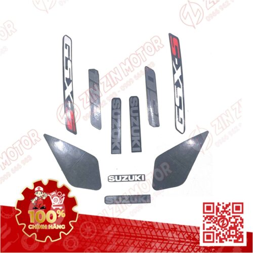 Alternative view of Tem GSX S150 Đen Nhám