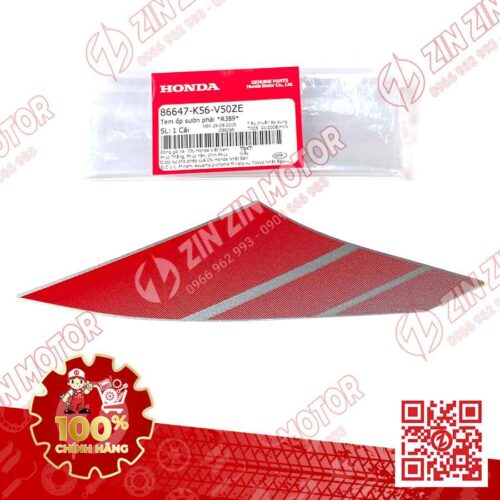 Alternative view of Tem Lườn Giữa Winner X V2 2019+ Phải Đỏ Bạc Đen 2019 Phiên Bản Thể Thao
