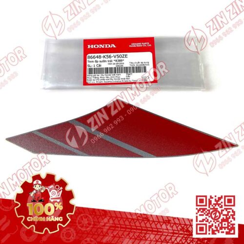 Alternative view of Tem Lườn Giữa Winner X V2 2019+ Trái Đỏ Bạc Đen 2019 Phiên Bản Thể Thao