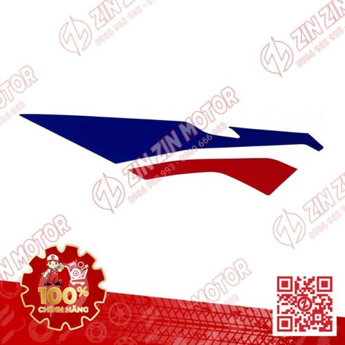 Alternative view of Tem Lườn Giữa Winner X V3 2022+ Phải Miếng Lớn Đỏ Đen HRC 2022 Phiên Bản Thể Thao