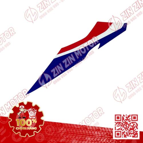 Alternative view of Tem Lườn Giữa Winner X V3 2022+ Trái Miếng Lớn Đỏ Trắng Đen HRC 2023 Phiên Bản Thể Thao