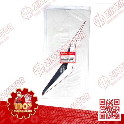 Alternative view of Tem Mặt Nạ Trước Winner X V3 2022+ Phải Đỏ Đen HRC 2022 Phiên Bản Thể Thao