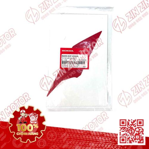 Alternative view of Tem Mặt Nạ Trước Winner X V3 2022+ Trái Miếng Dưới Đỏ Trắng Đen HRC 2023 Phiên Bản Thể Thao