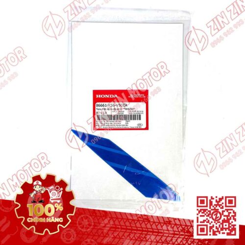 Alternative view of Tem Mặt Nạ Trước Winner X V2 2019+ Phải Đen Xanh 2019 Phiên Bản Thể Thao