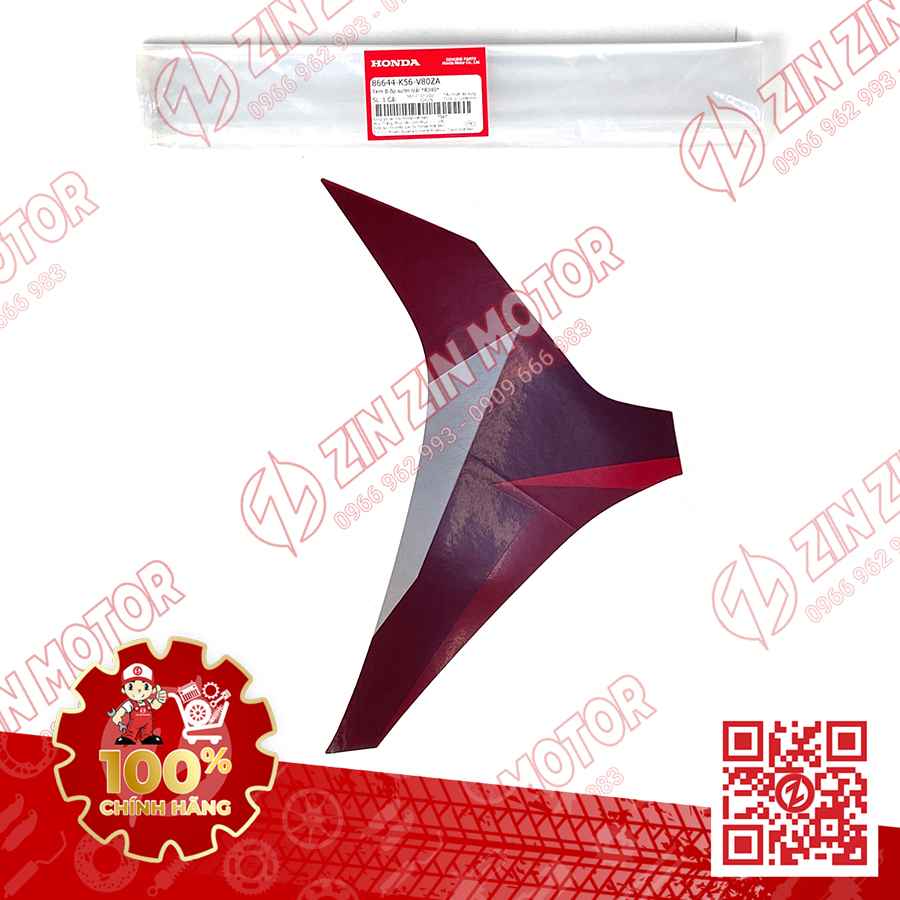 Tem Cánh Yếm Winner X V2 2019+ Dưới Trái Đỏ Bạc Đen 2019 Phiên Bản Camo