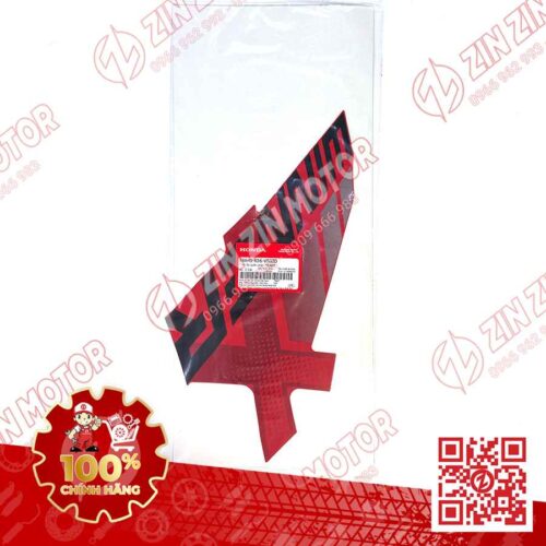 Alternative view of Tem Cánh Yếm Winner X V2 2019+ Phải Miếng Lớn Đỏ Bạc Đen 2019 Phiên Bản Thể Thao