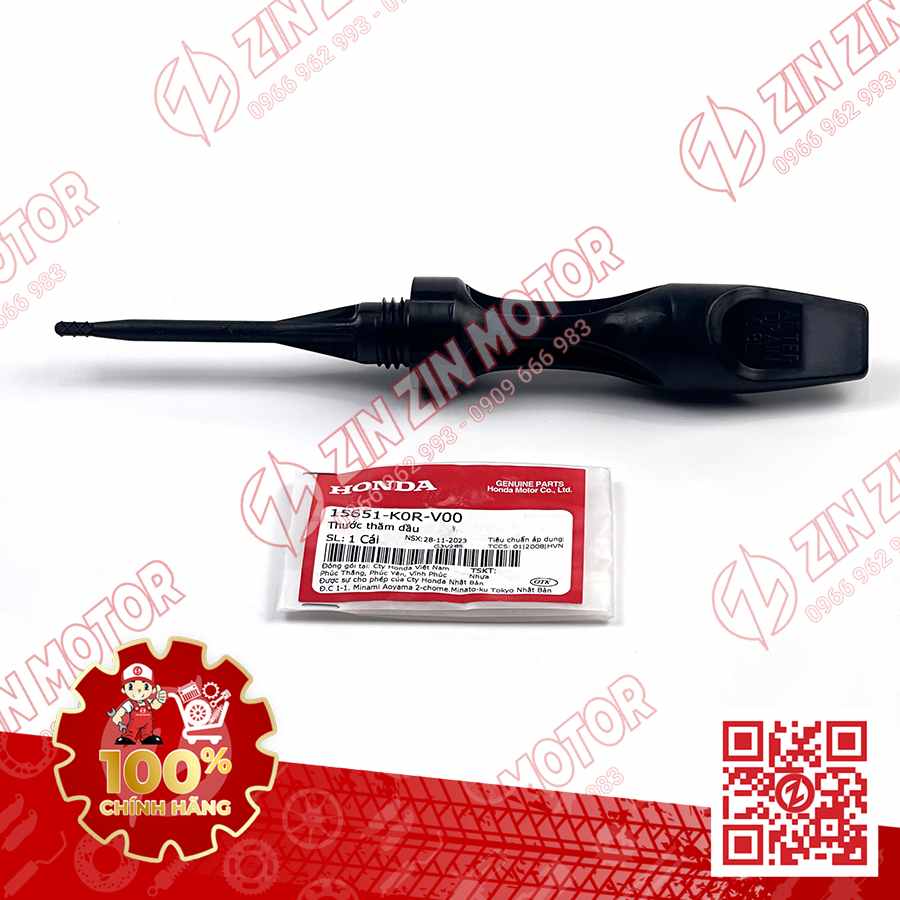 QueThăm Dầu Xe Lead 2022, SH 2023+ 15651-K0R-V00 Chính Hãng