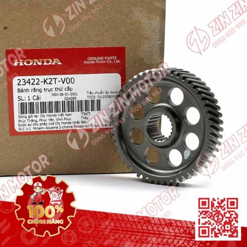 Alternative view of Nhông Hú Lớn, Bánh Răng Trục Thứ Cấp Hộp Số Xe Lead 125 2022 2023+ Chính Hãng Honda