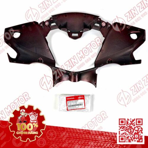 Alternative view of Nắp Trước Tay Lái, Ốp Đầu Trước Đỏ Đô Xe Lead 125 2022 2023+ Chính Hãng Honda