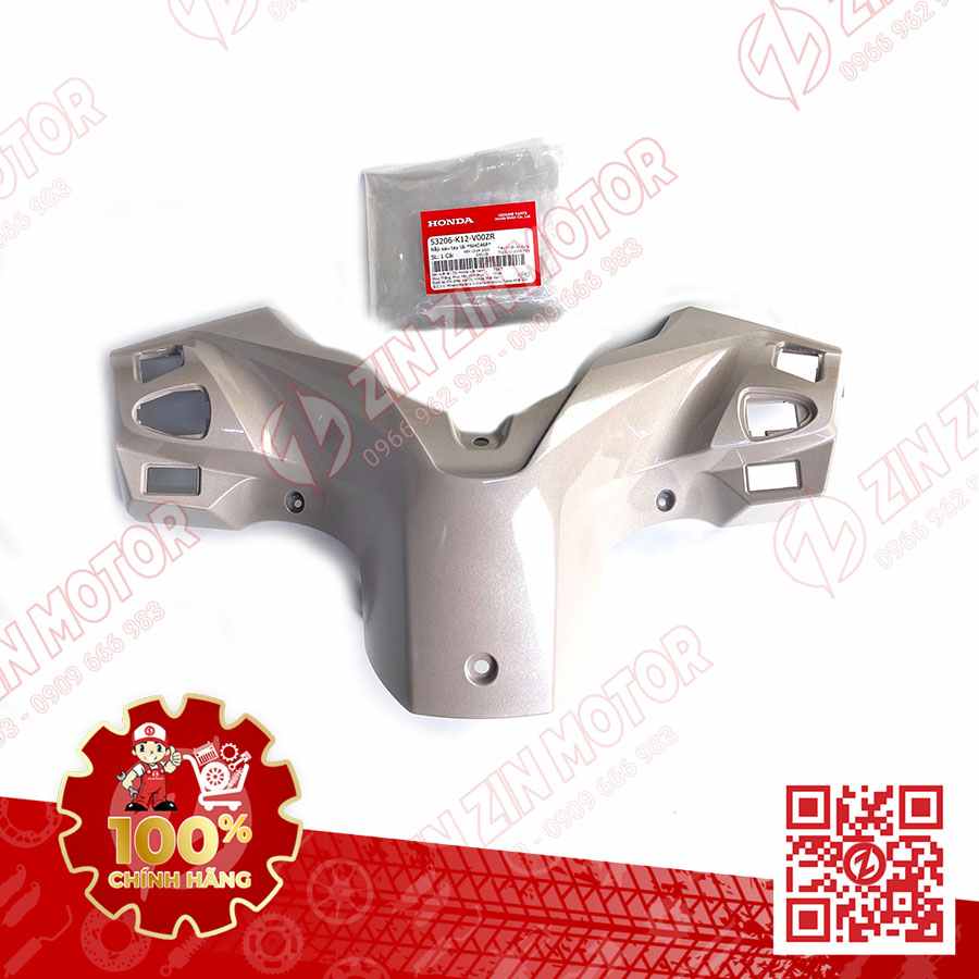 Bợ Cổ Sau Gáy Xám Kem Xe Lead 125 2022 2023+ Chính Hãng Honda