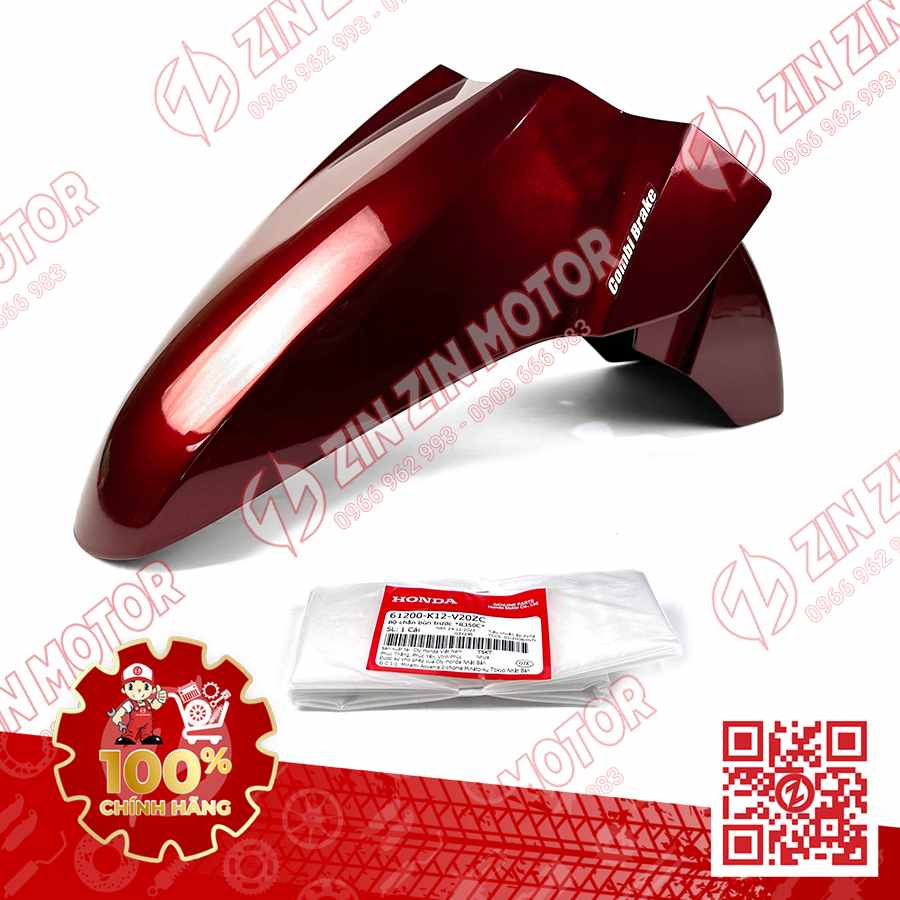 Dè Trước Đỏ Đô Xe Lead 125 2022 2023+ Chính Hãng Honda
