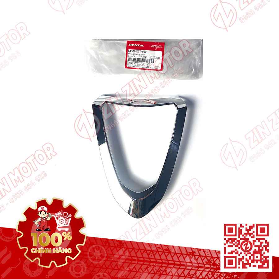 Viền Chữ V Trang Trí Mặt Nạ Trước Xe Lead 125 2022 2023+ Chính Hãng Honda