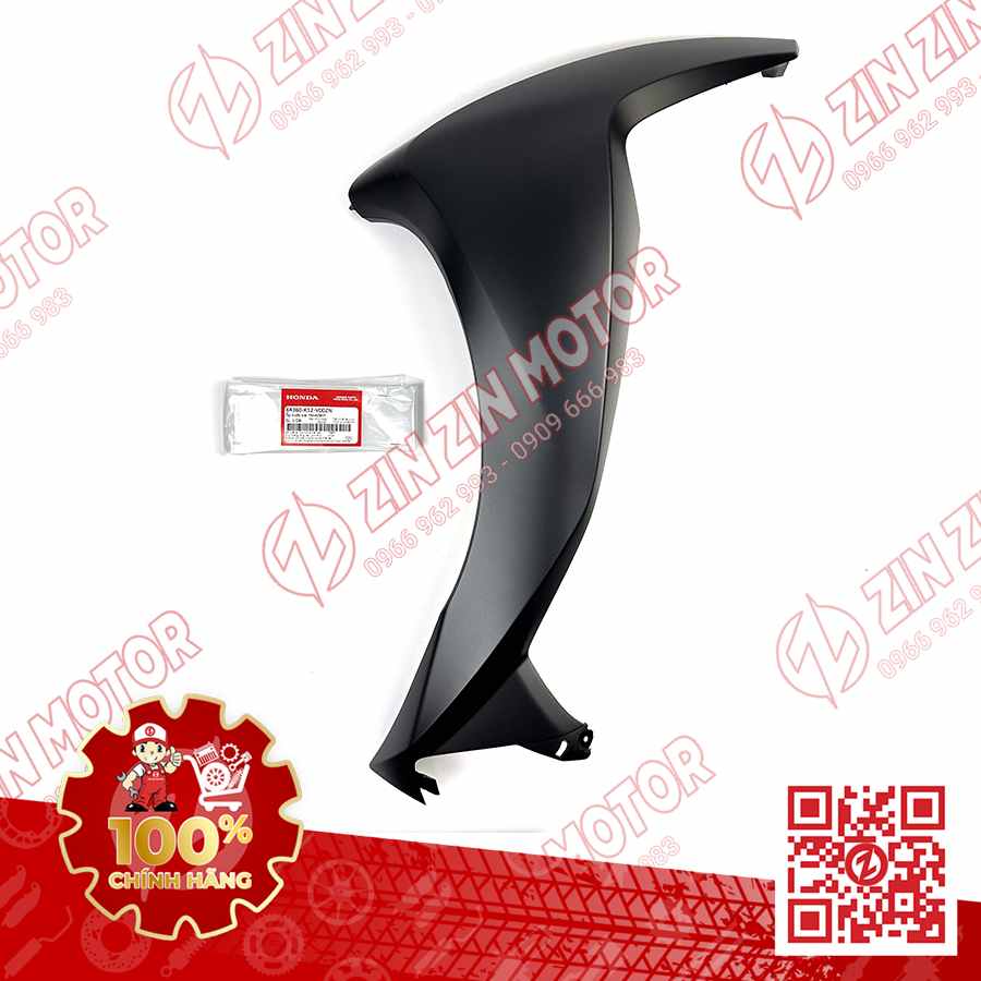 Cánh Yếm, Bửng Trái Đen Nhám Xe Lead 125 2022 2023+ Chính Hãng Honda