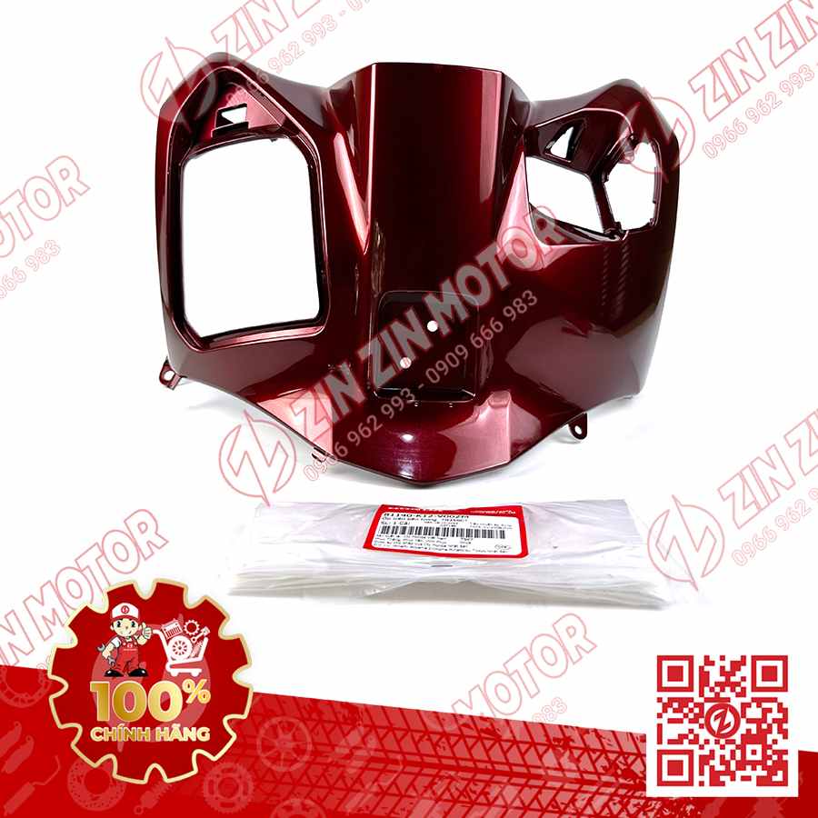 Ốp Nhựa Ổ Khóa Đỏ Đô Xe Lead 125 2022 2023+ Chính Hãng Honda