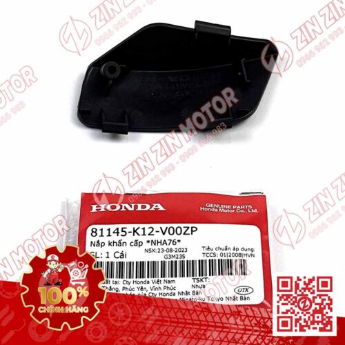 Alternative view of Nắp Khẩn Cấp Đen Nhám Xe Lead 125 2022 2023+ Chính Hãng Honda