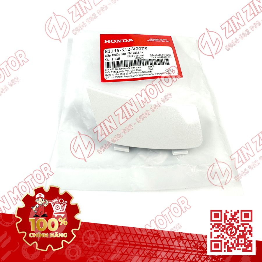Nắp Khẩn Cấp Trắng Xe Lead 125 2022 2023+ Chính Hãng Honda