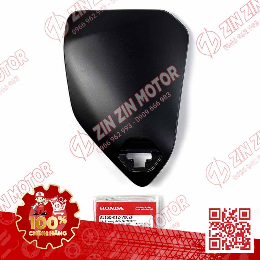 Nắp Cốp Phụ Bên Trái Đen Nhám Xe Lead 125 2022 2023+ Chính Hãng Honda