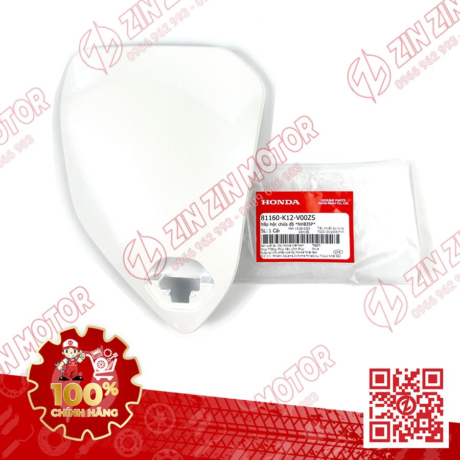Nắp Cốp Phụ Bên Trái Trắng Xe Lead 125 2022 2023+ Chính Hãng Honda