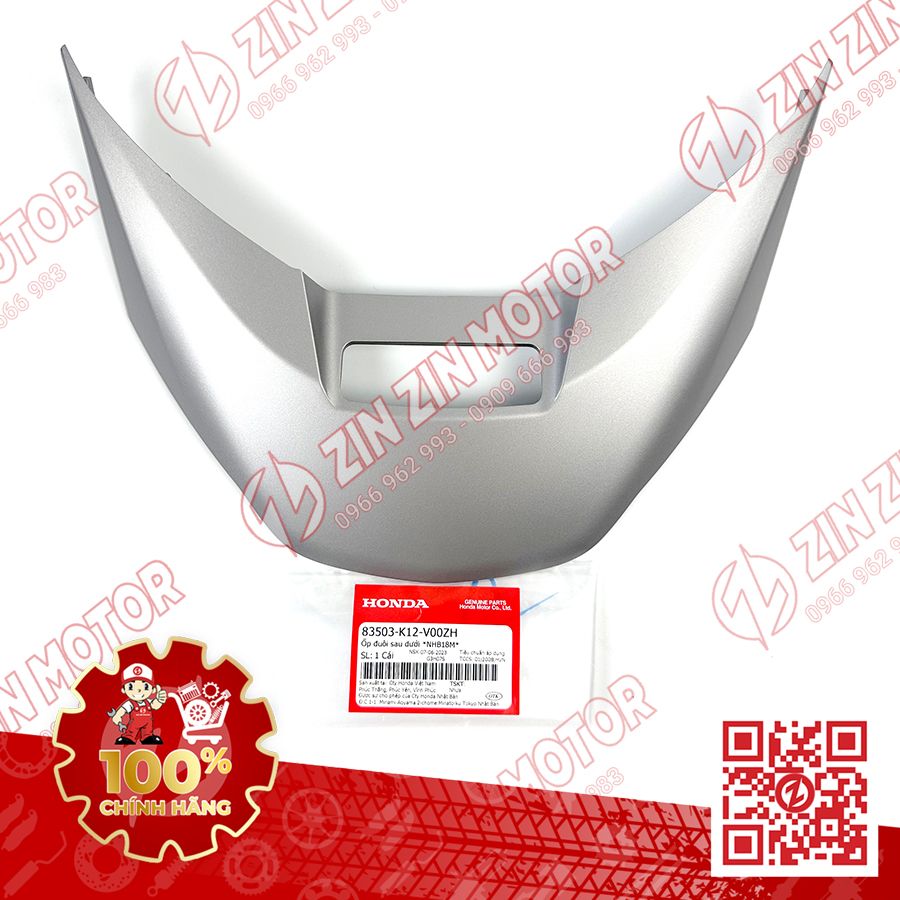 Mu Rùa Dưới Bạc Nhám Xe Lead 125 2022 2023+ Chính Hãng Honda