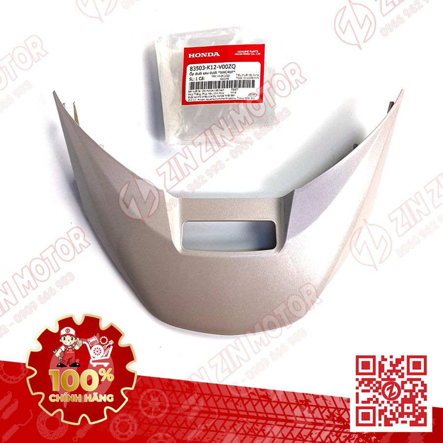 Mu Rùa Dưới Xám Kem Xe Lead 125 2022 2023+ Chính Hãng Honda